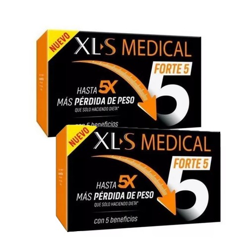 Xls medical forte x5 (2 unidades 180 capsulas pack ahorro)